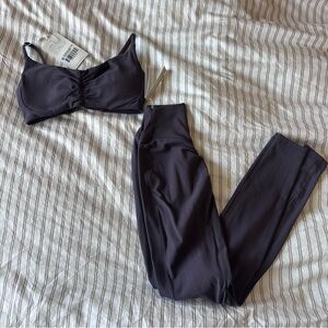 NWT BuffBunny set purple shadow, size XS/S